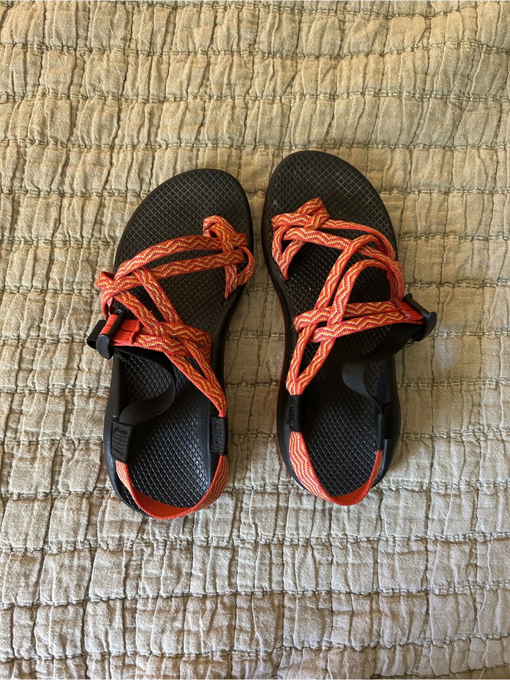 Orange Chaco Sandal size 9